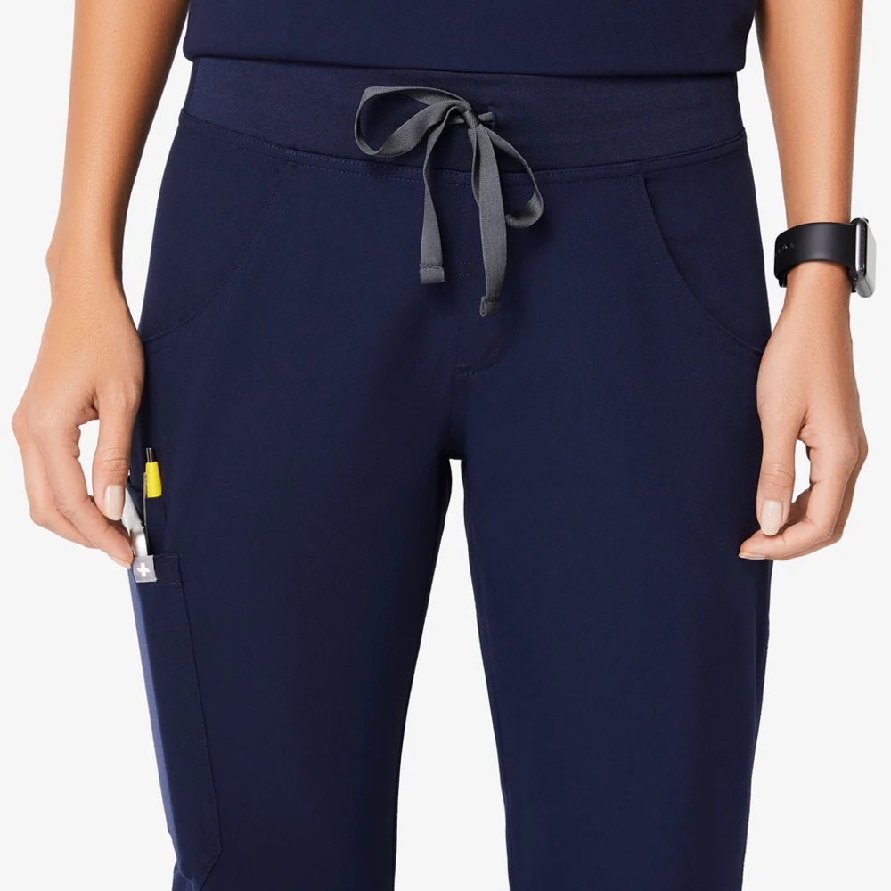 FIGS Tall Kade Cargo Scrub Pants in Navy